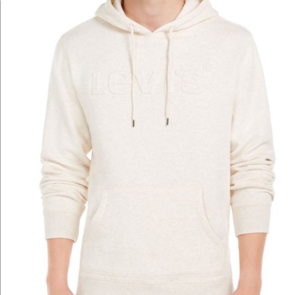 Shirts | Levis Embossed Hoodie Nwt 